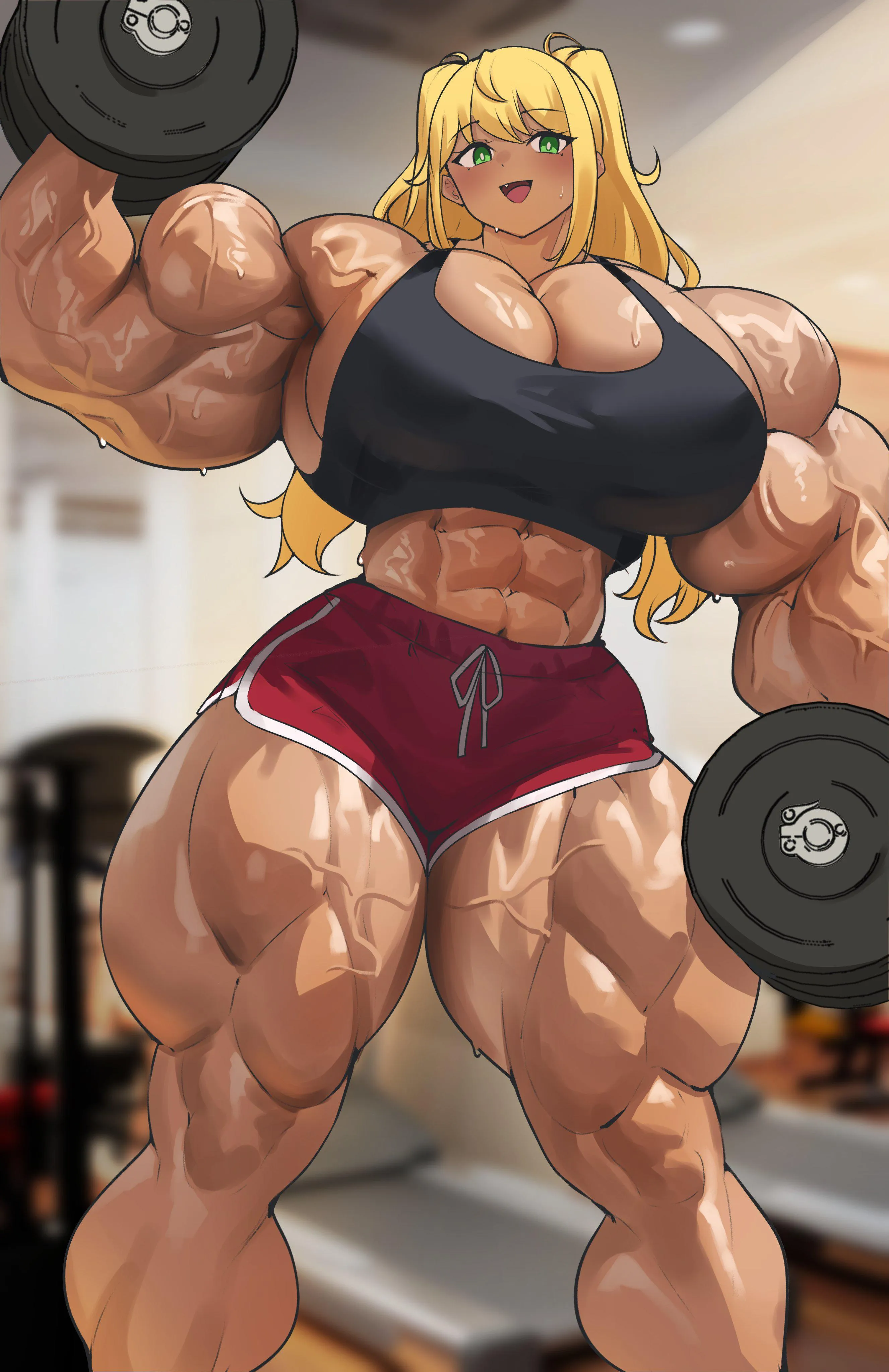 Sakura Hibiki [@musctonk]