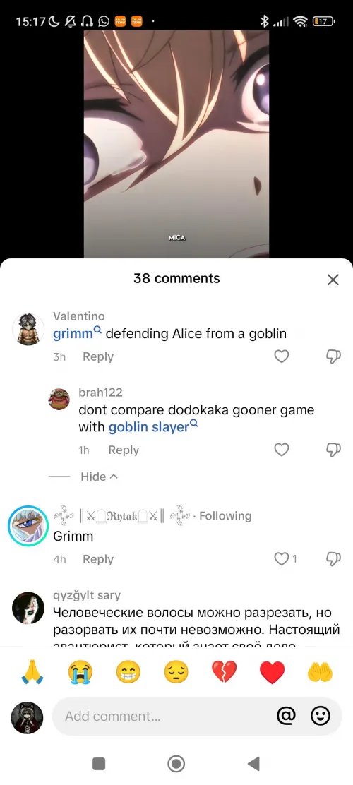 Seeing this on a Goblin Slayer edit...