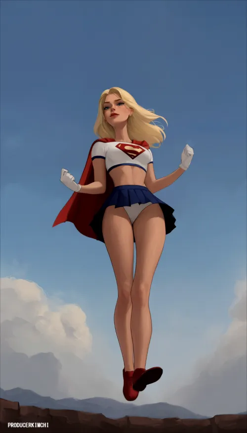 The reason why they never depicted her with skirt again