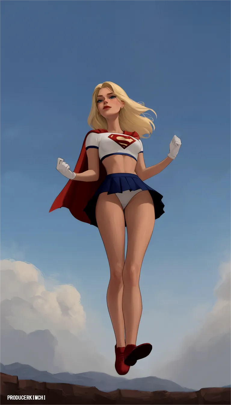 The reason why they never depicted her with skirt again