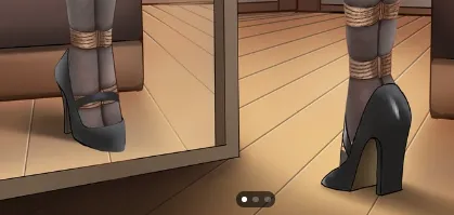 Trying to find something similar to this IRL to buy it (like a single heel/mono heel thing) not a legbinder ! just heels or boots like that