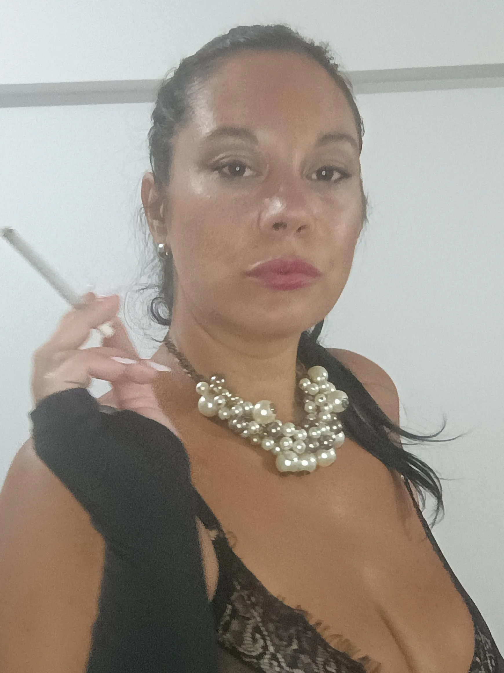 Will you light mommy's cigarette?