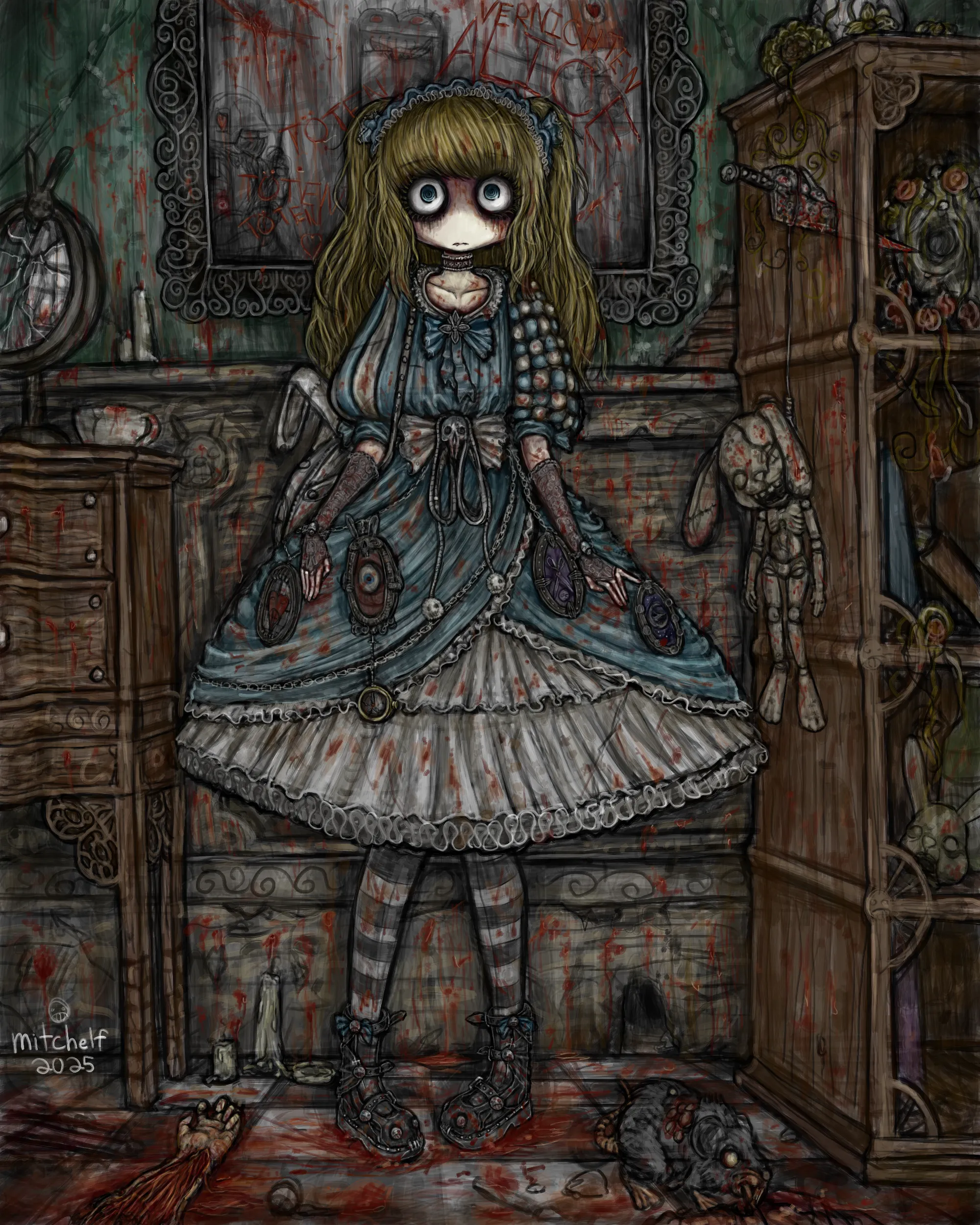 Alice in Wunderland by me