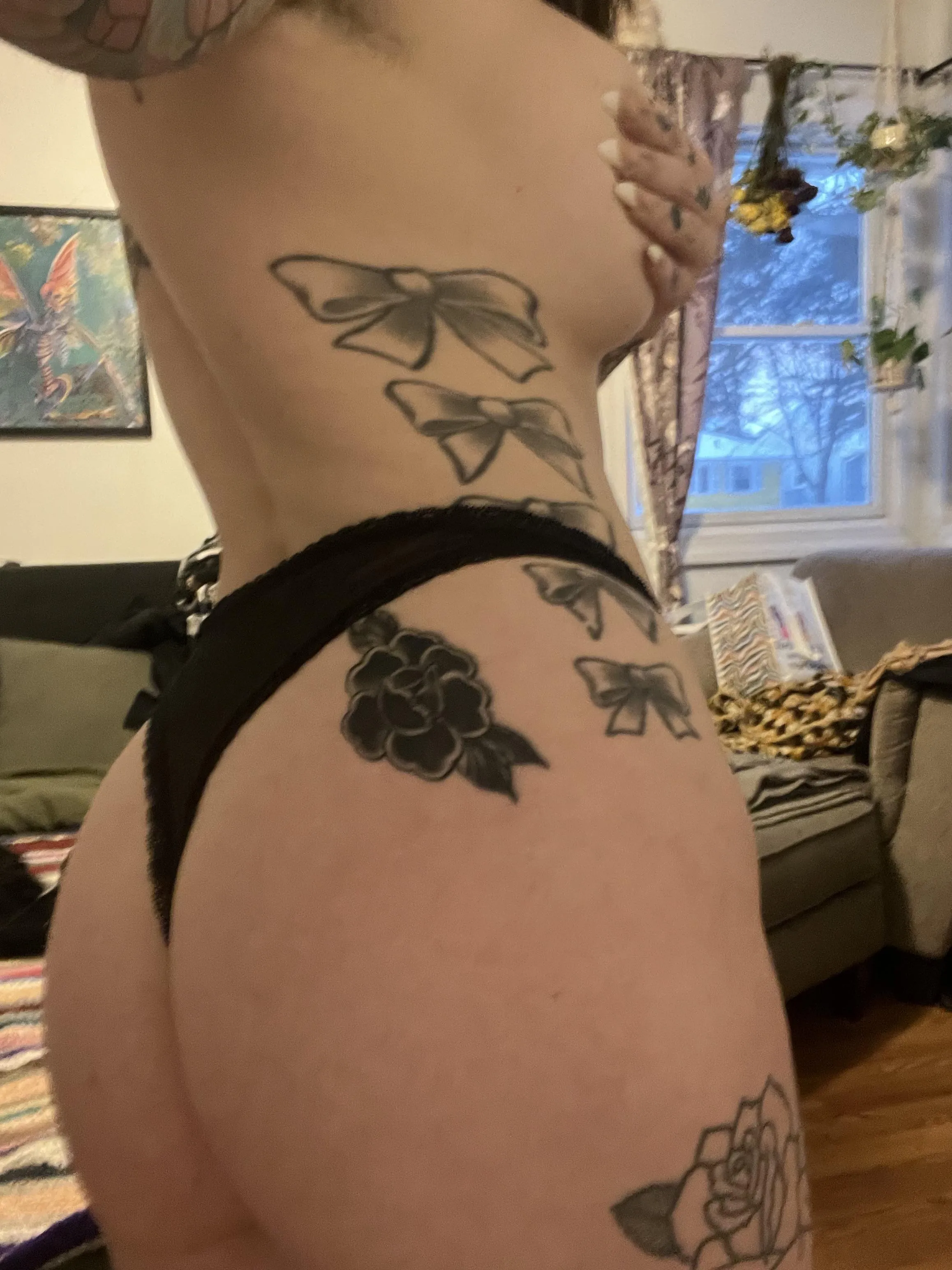 Gotta love a simple black thong