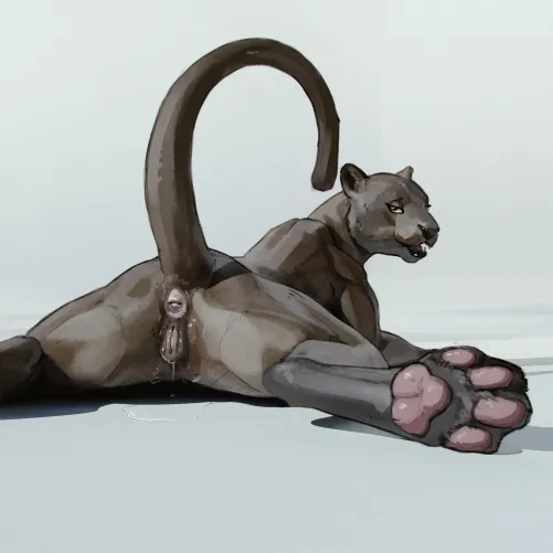 Jaguar sploot (cosmiclife) [F]