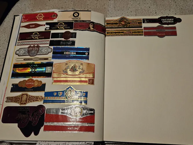 My Cigar Band Scrapbook