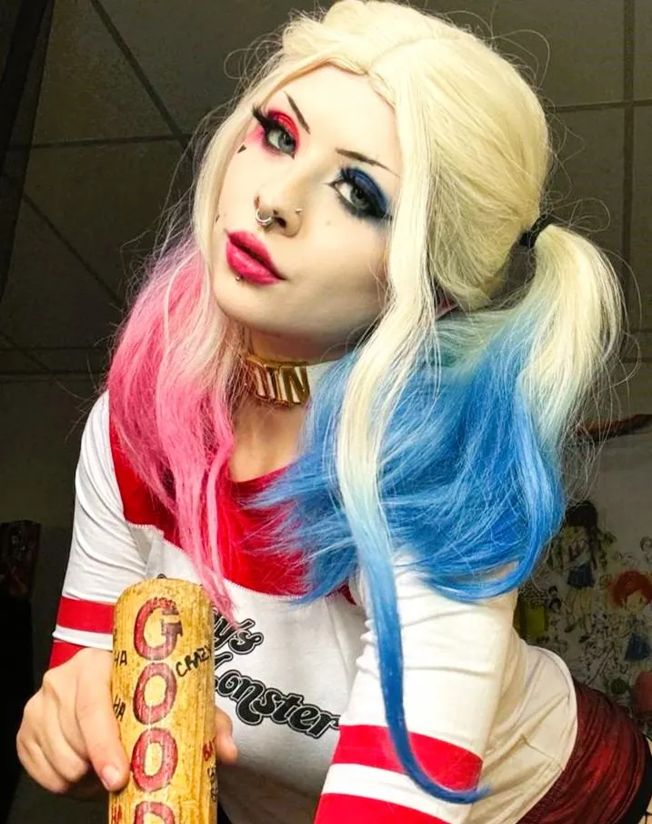 my ( Harley Quinn) cosplay