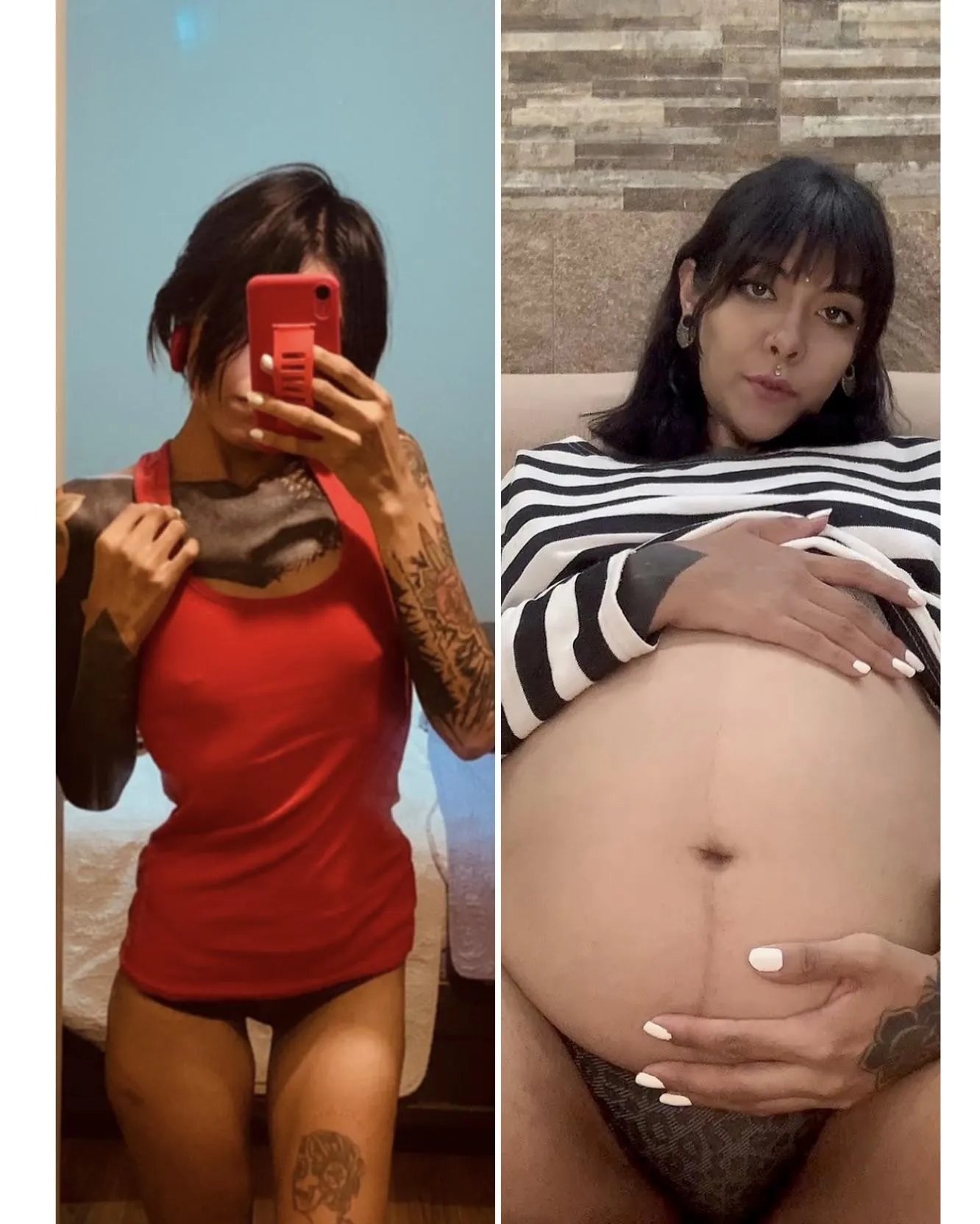 Pre pregnancy- [pregnant]