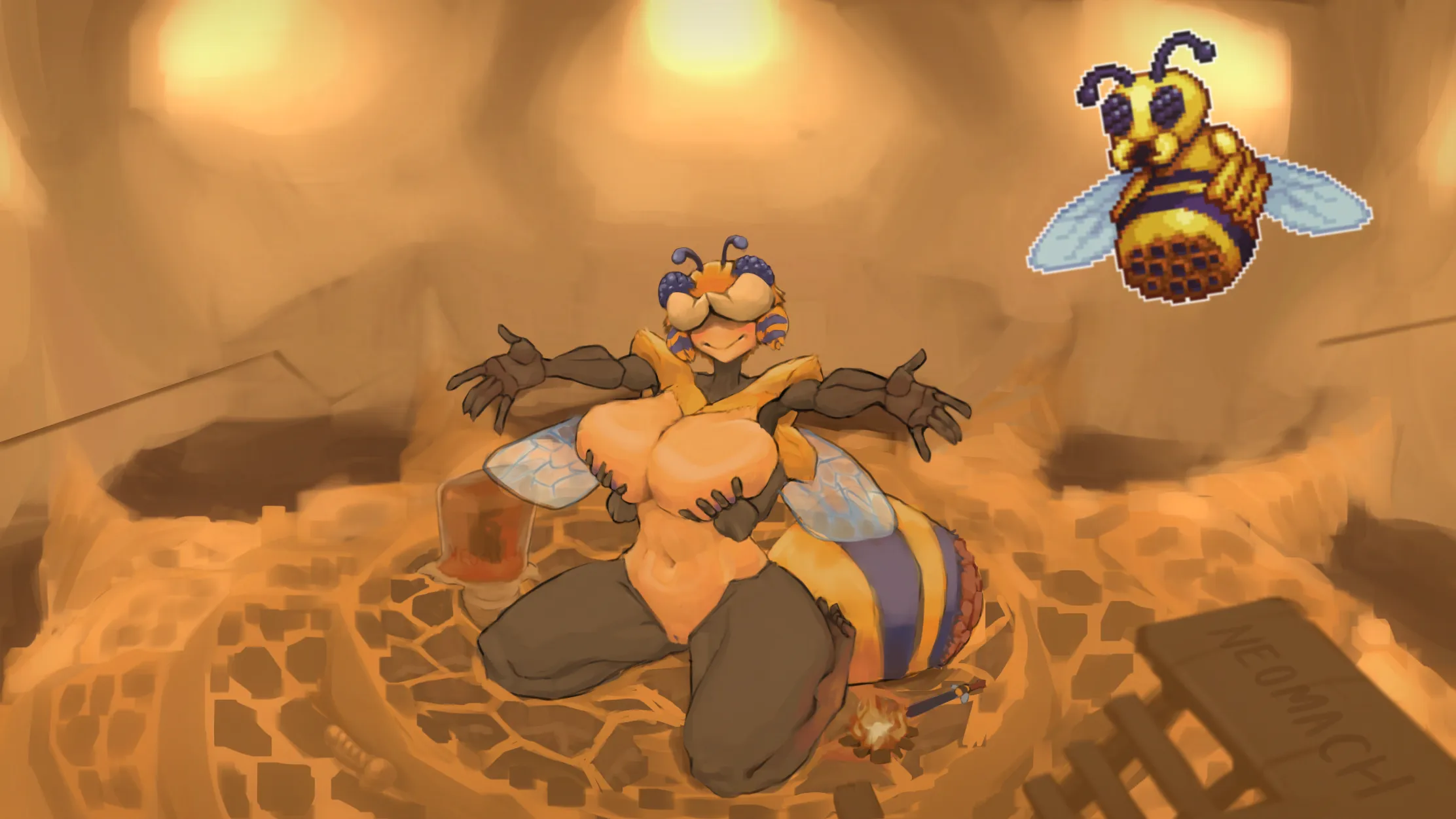 Queen Bee (neomach) (...which is me) [F]