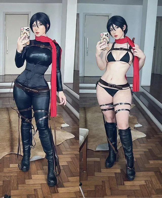 S4 Mikasa in a bikini 