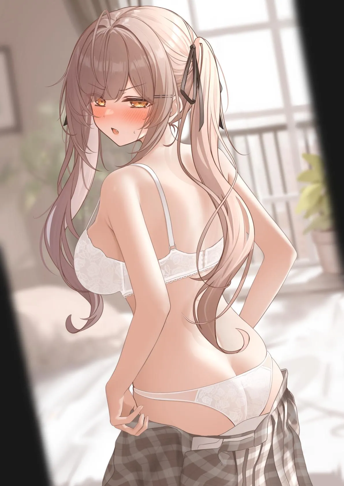 Saw her while undressing [Artist's OC]