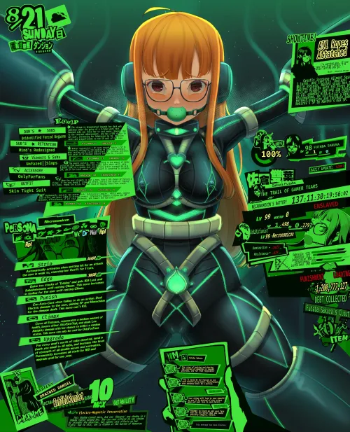 Shadow Sets #11 - Futaba: The Trail of Gamer Tears (DankestOfDans) [Persona]