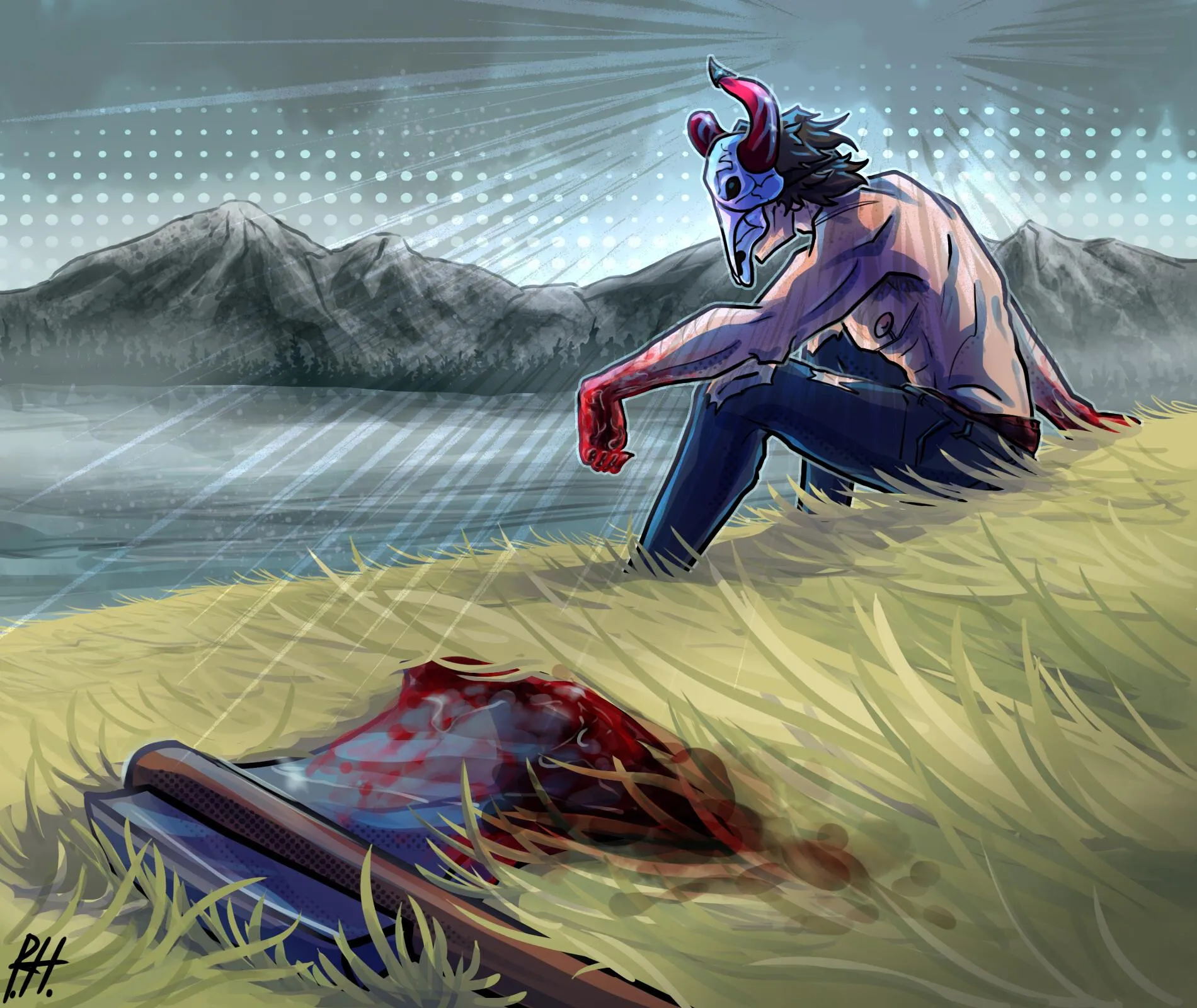 The Longhorn Butcher by 
Ryn Heller