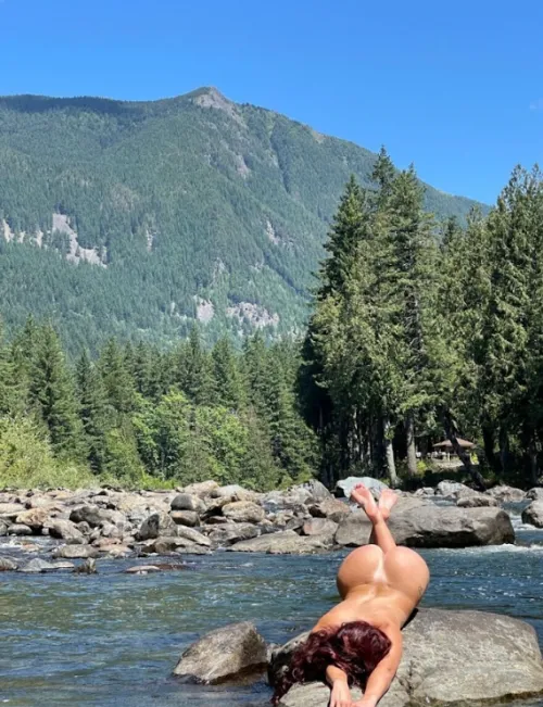 Why wear clothes when nature prefers me naked?