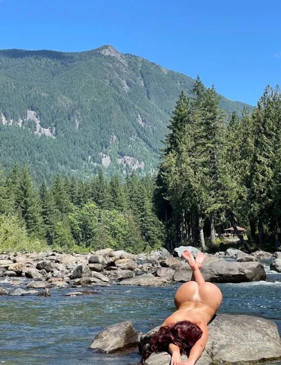 Why wear clothes when nature prefers me naked?