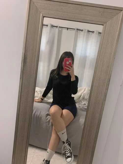 After my leg day black chucks