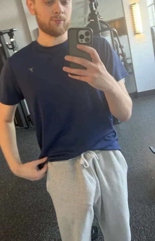 At the gym
