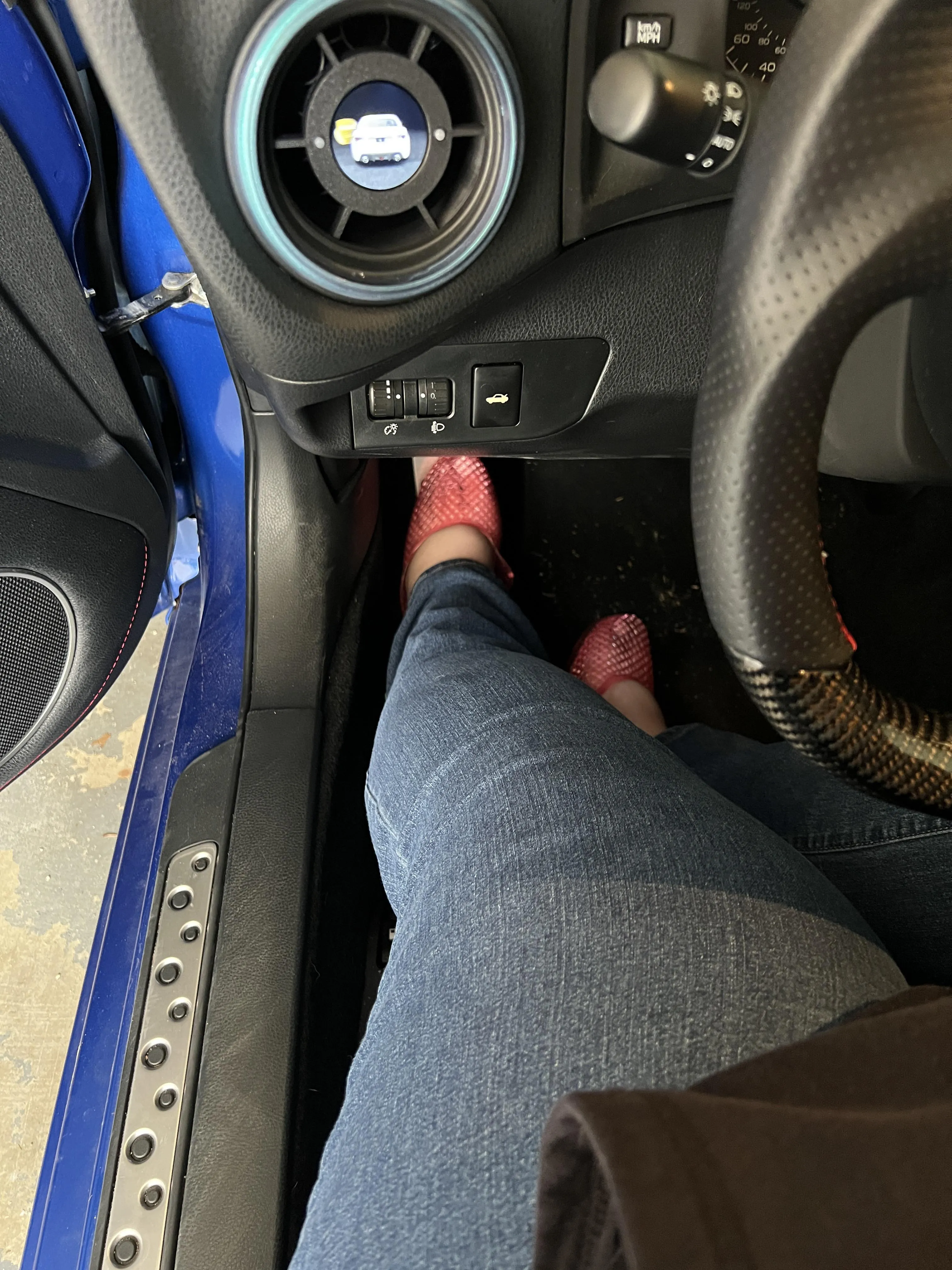 Back from a work meeting