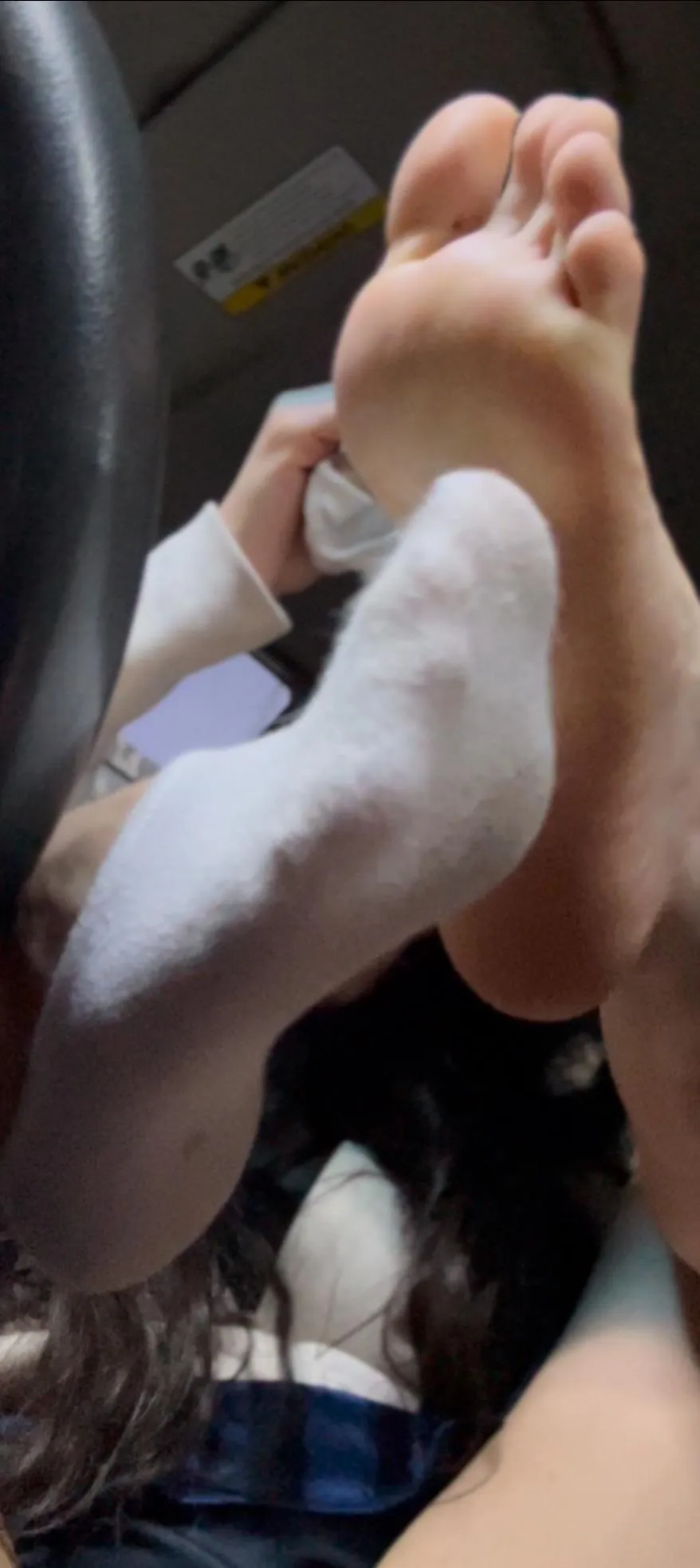 Bare soles or socks?