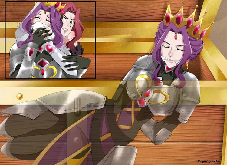 Defeated queen