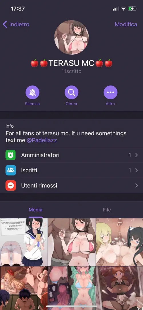 Does anyone still have Terasu mc telegram??