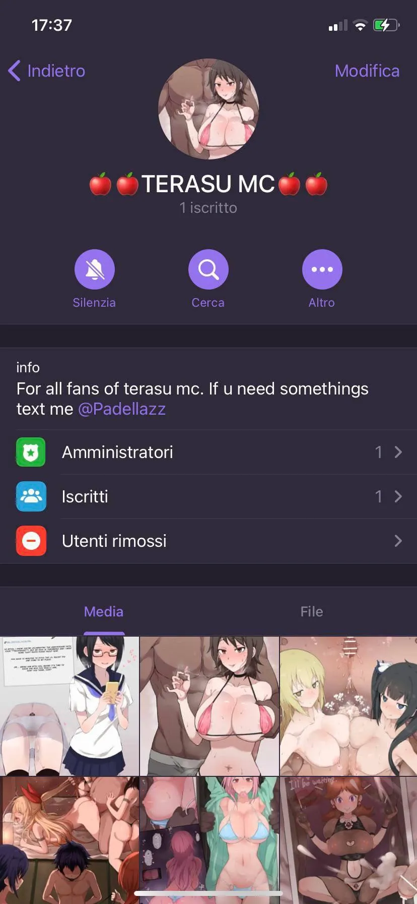Does anyone still have Terasu mc telegram??