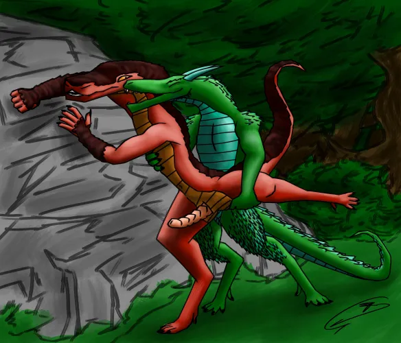 Dwarf-Dragons in Heat. [MM] (OC)