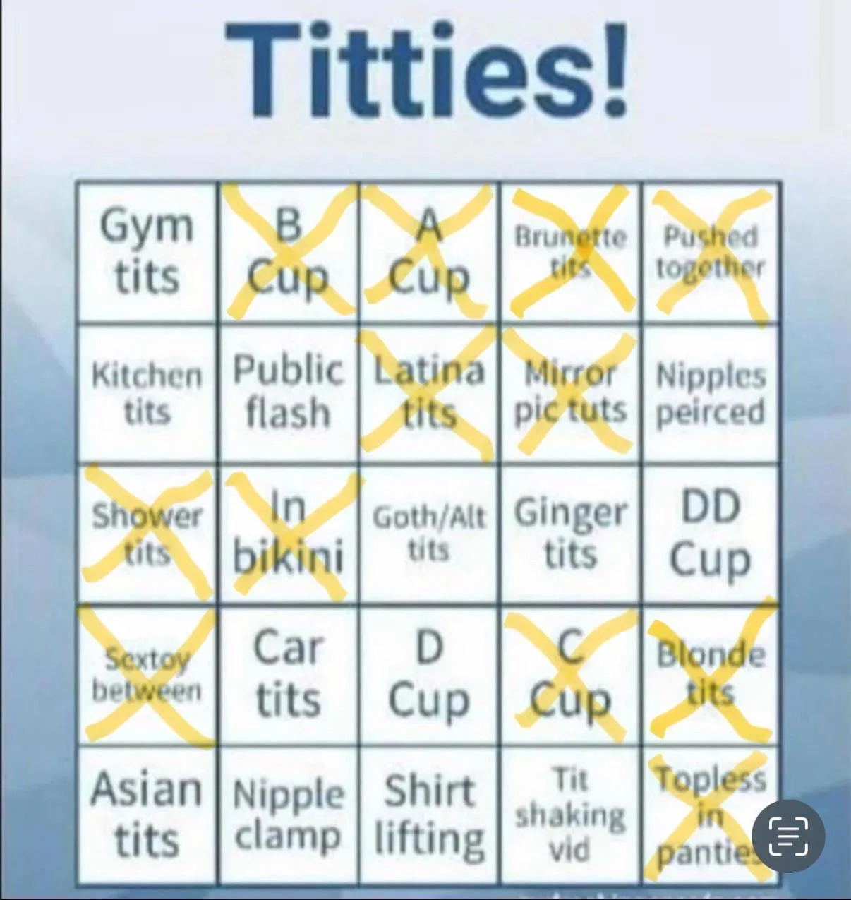 F19 need help with bingo (females only)