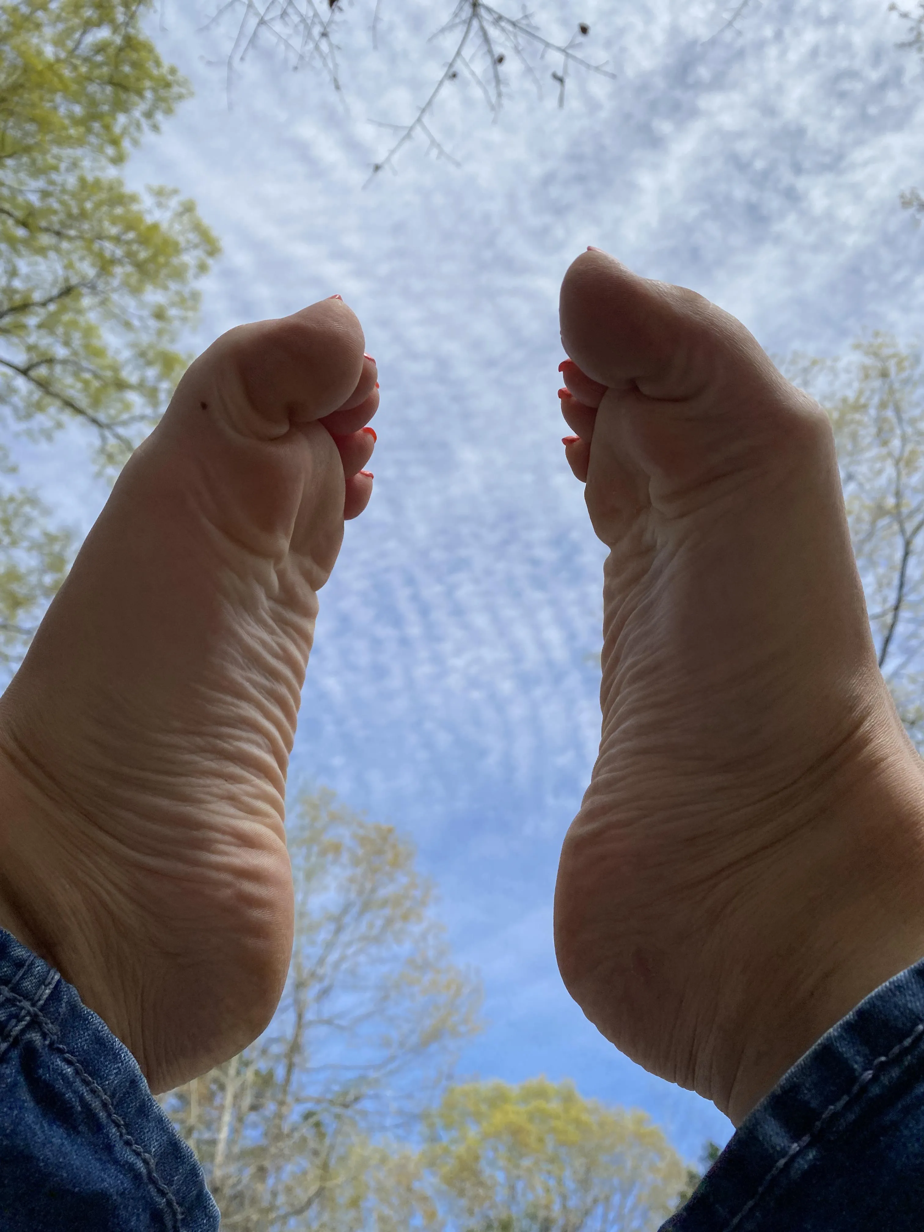Feet and a view 
