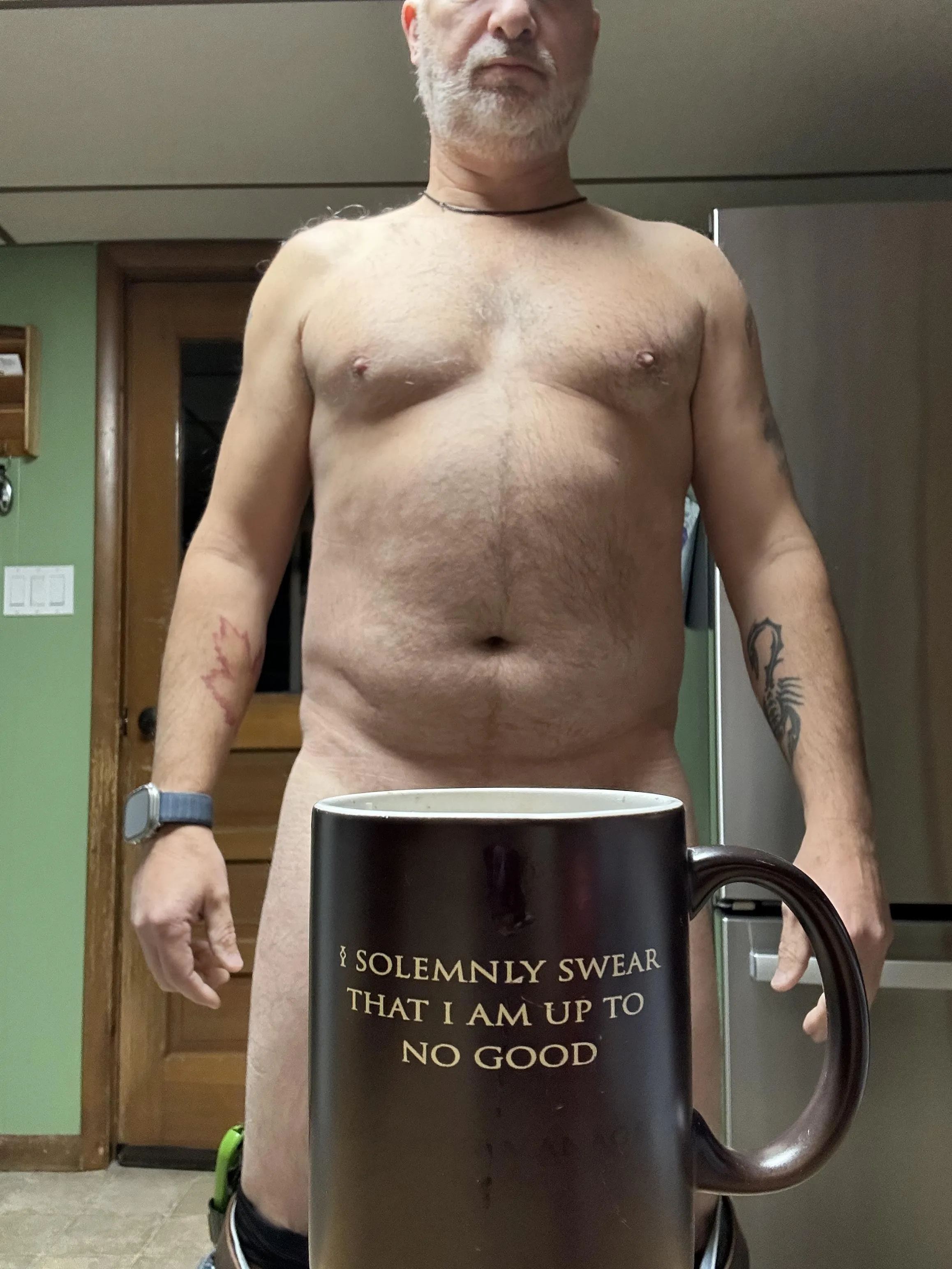 Harry Potter magic message cup. My mood is perfect stated on it too.