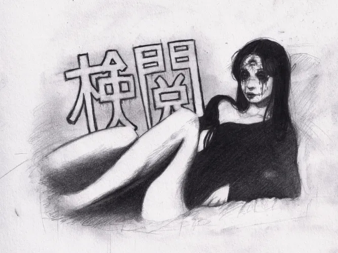 I drew my crush. She's a very good person deep down