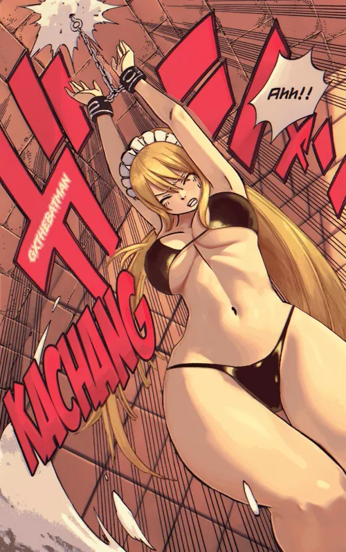 I edited/colored Lucy [manga]