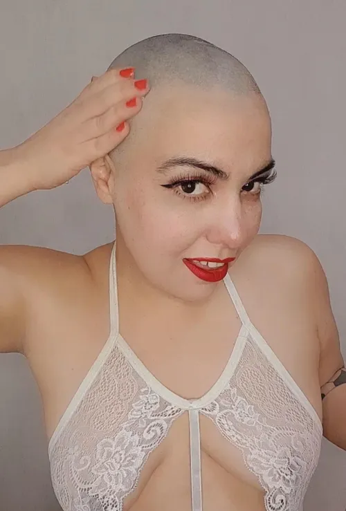 If you want me to be bald again, let me know.