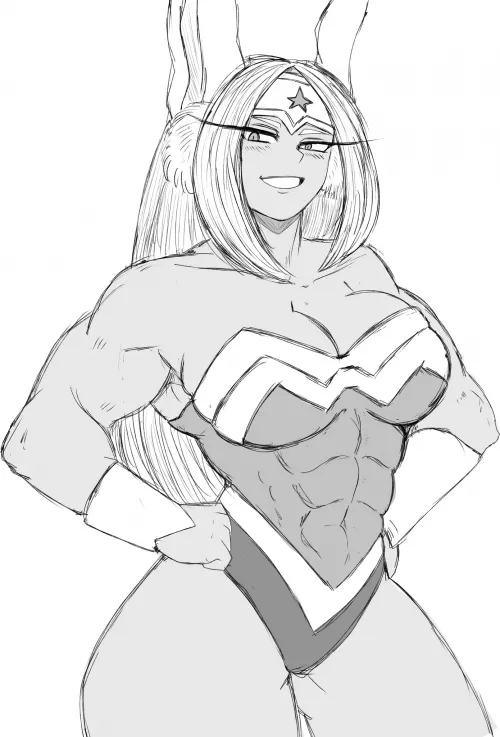 Miruko as wonder woman