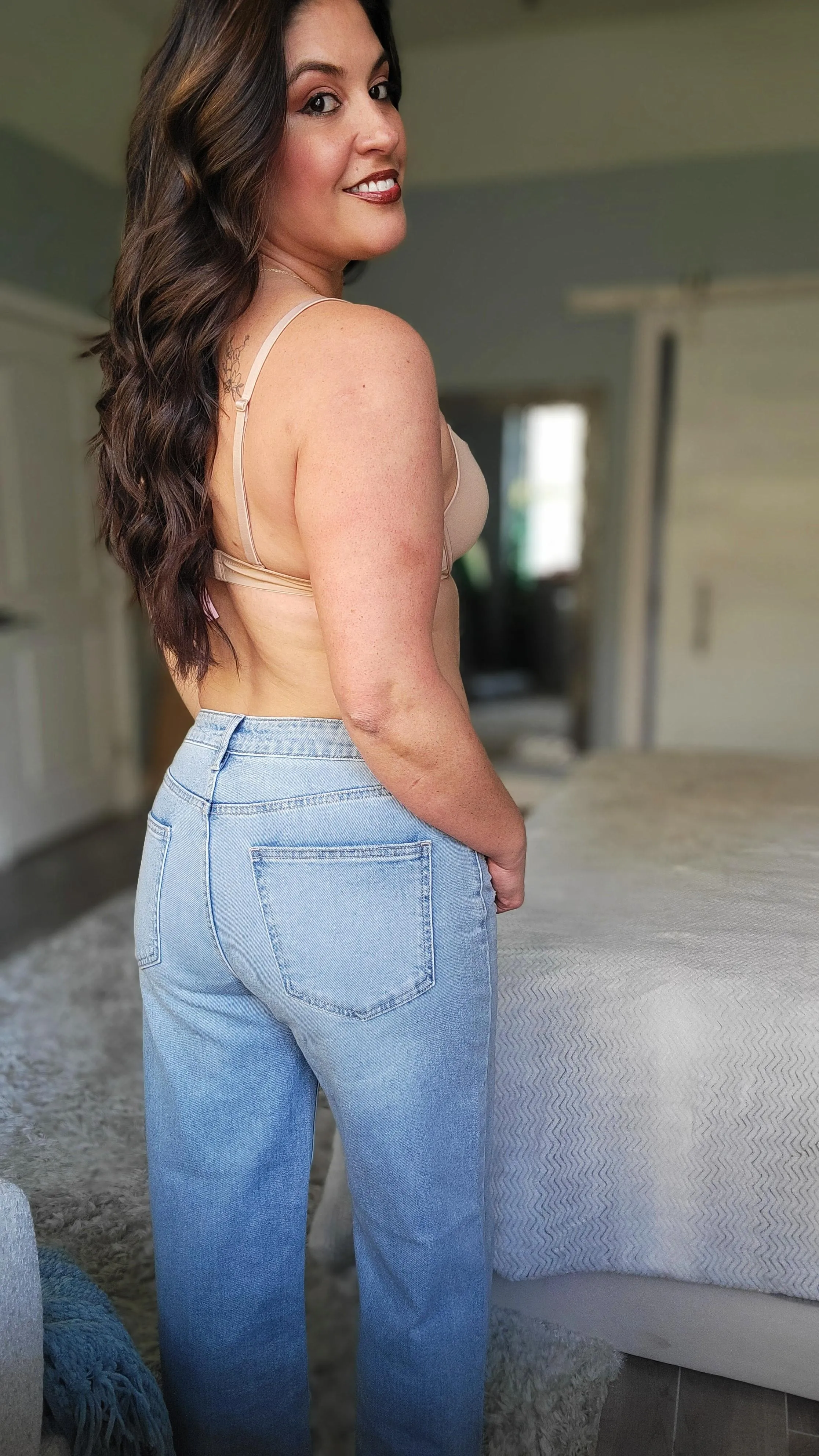Mom jeans.