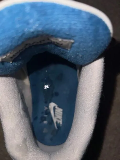 My Air Jordan 4s taking loads and sweat from a friend who has them for a month