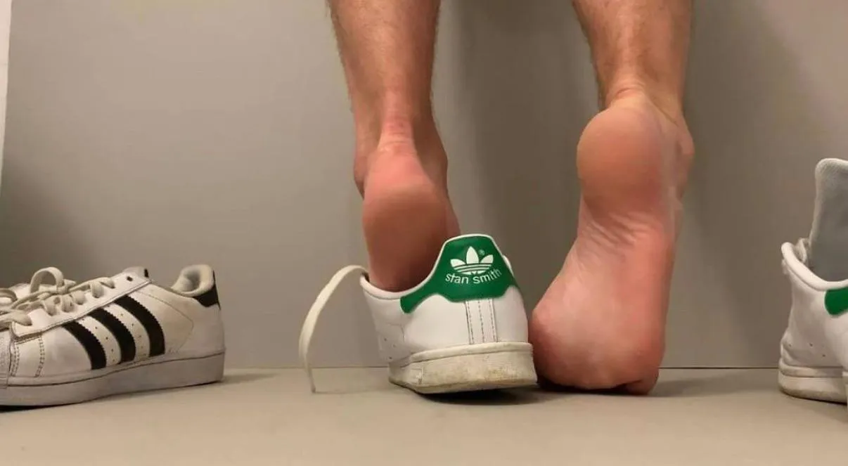 My soles after being sockless