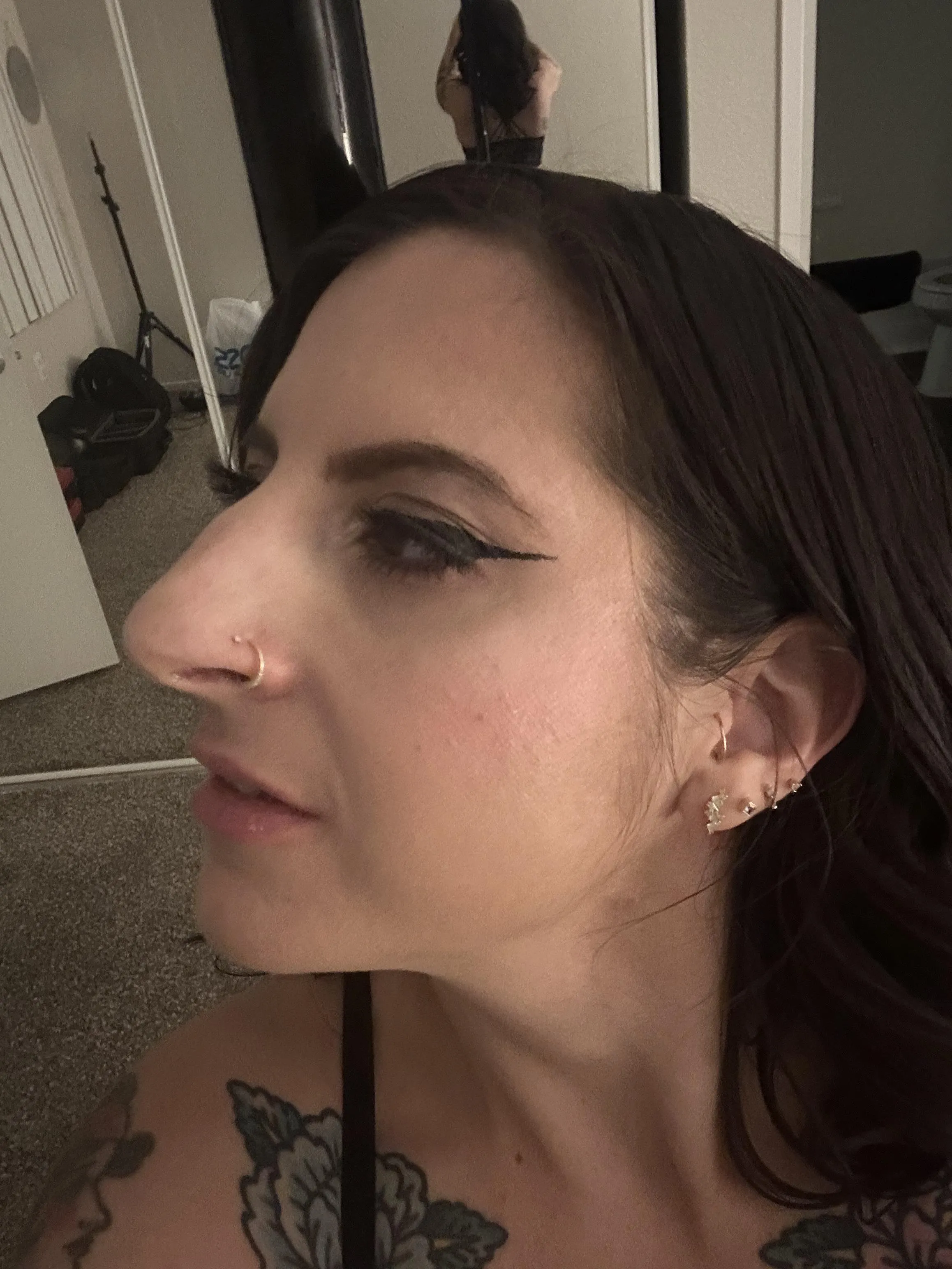 nosing around my media room 