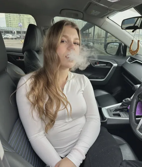 smoking in the morning to relieve stress