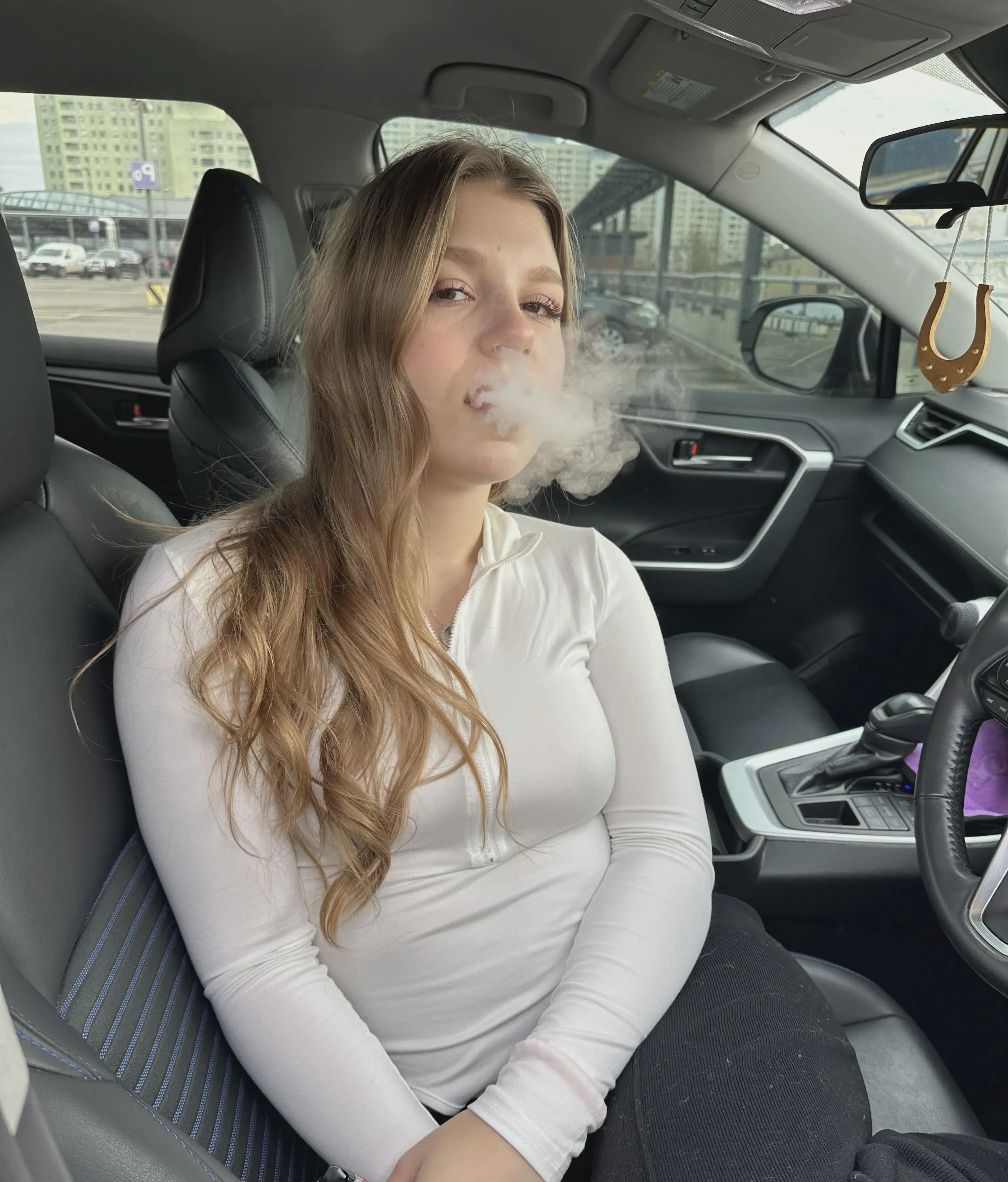 smoking in the morning to relieve stress