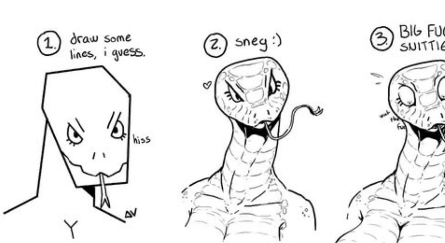 snakes >>>>[F](artist unknown)