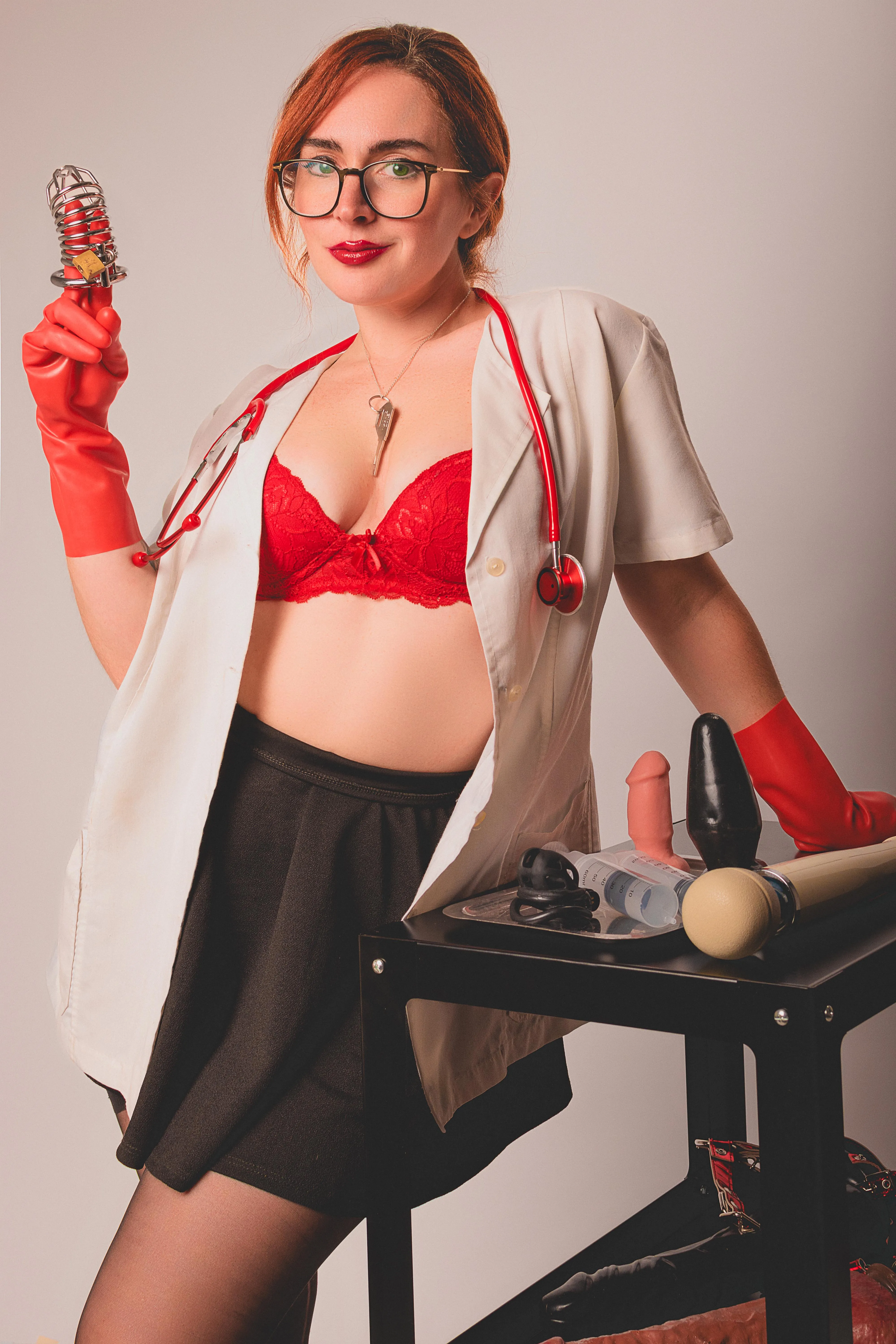 The therapy I provide isn't just about talk; it's about action - taking concrete steps towards surrendering to my will, with a locked chastity device and regular keyholding sessions to ensure your complete submission.