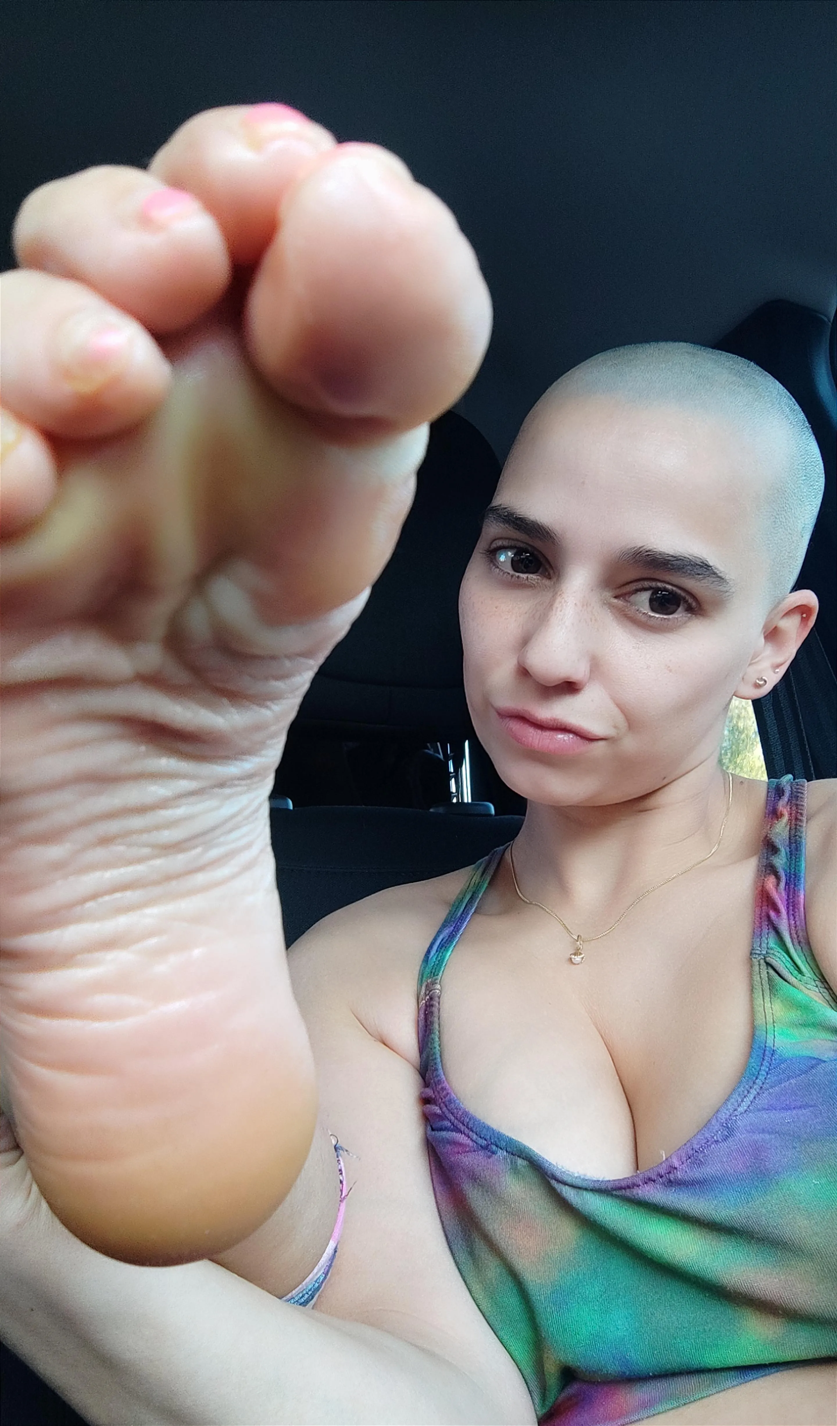 This is what I looked like shaved, now I have 5 months of growth