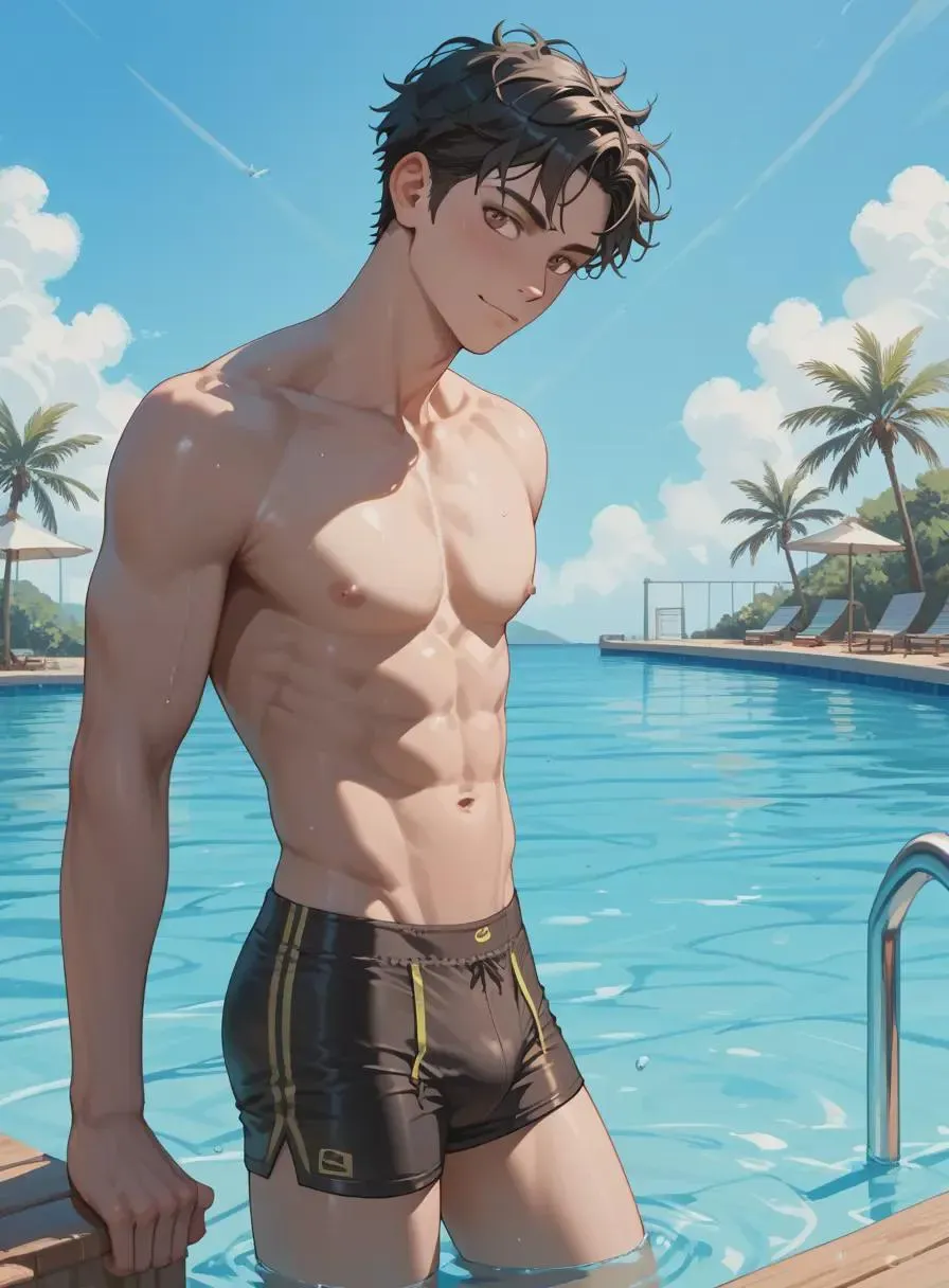 Who would accompany me to cool off?