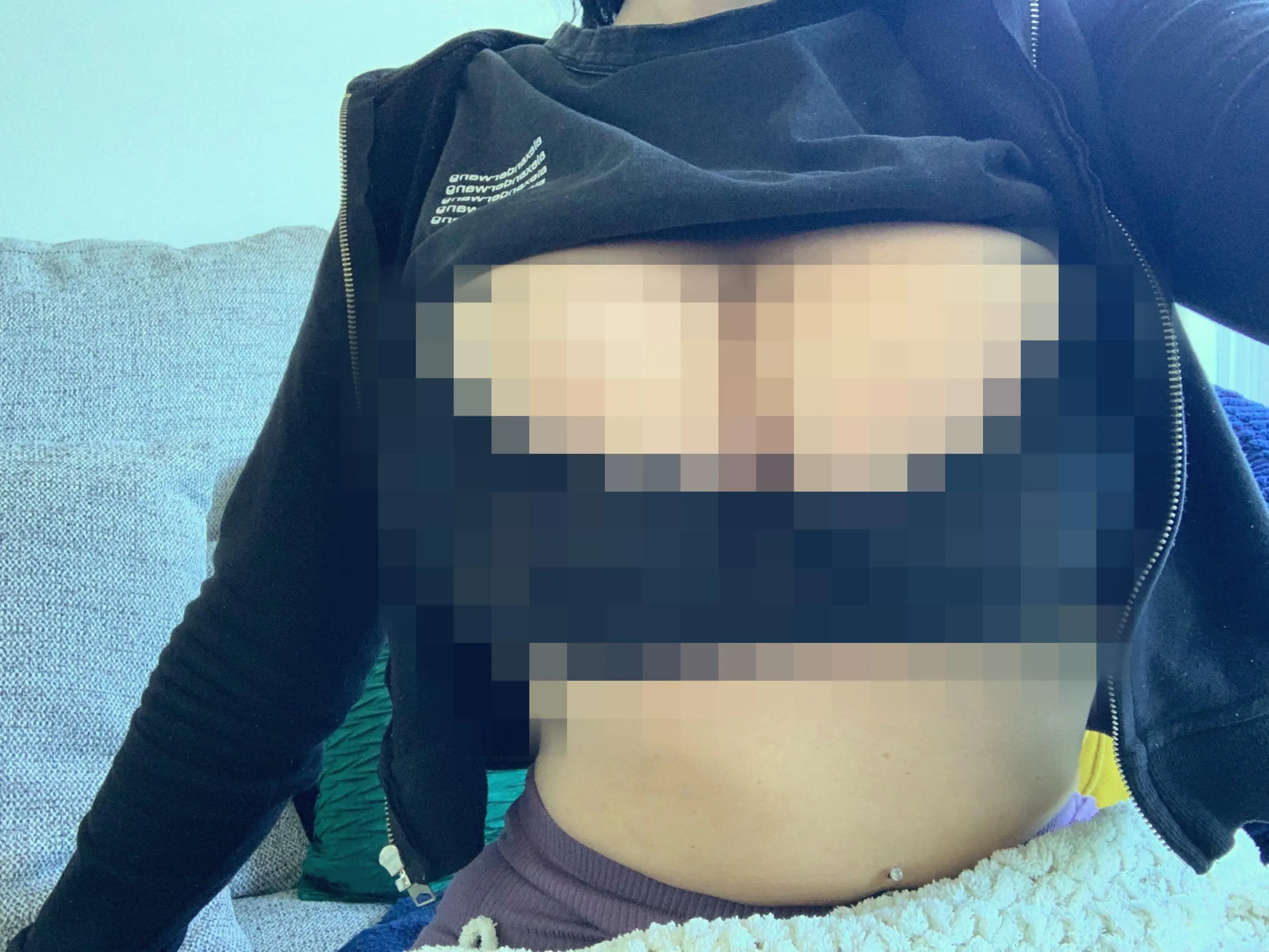 Why are you starring? My perfect rack is only for a specific type of man & you're just an ATM with legs.