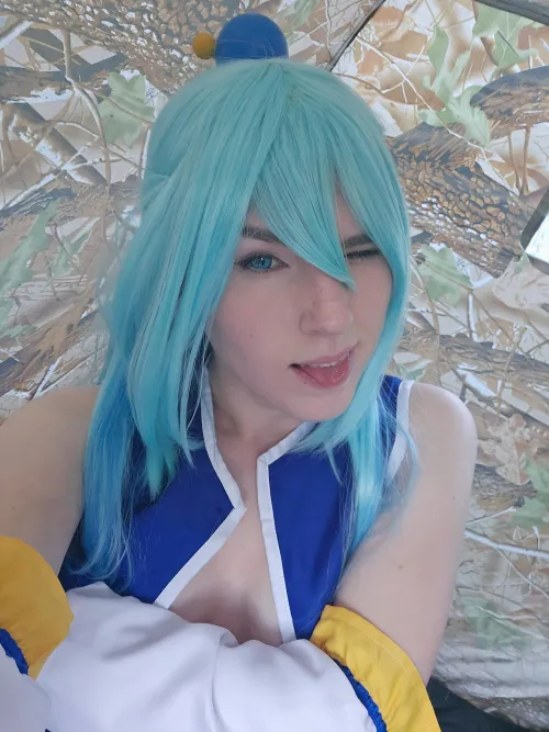 Aqua cosplay by KindnessKindi