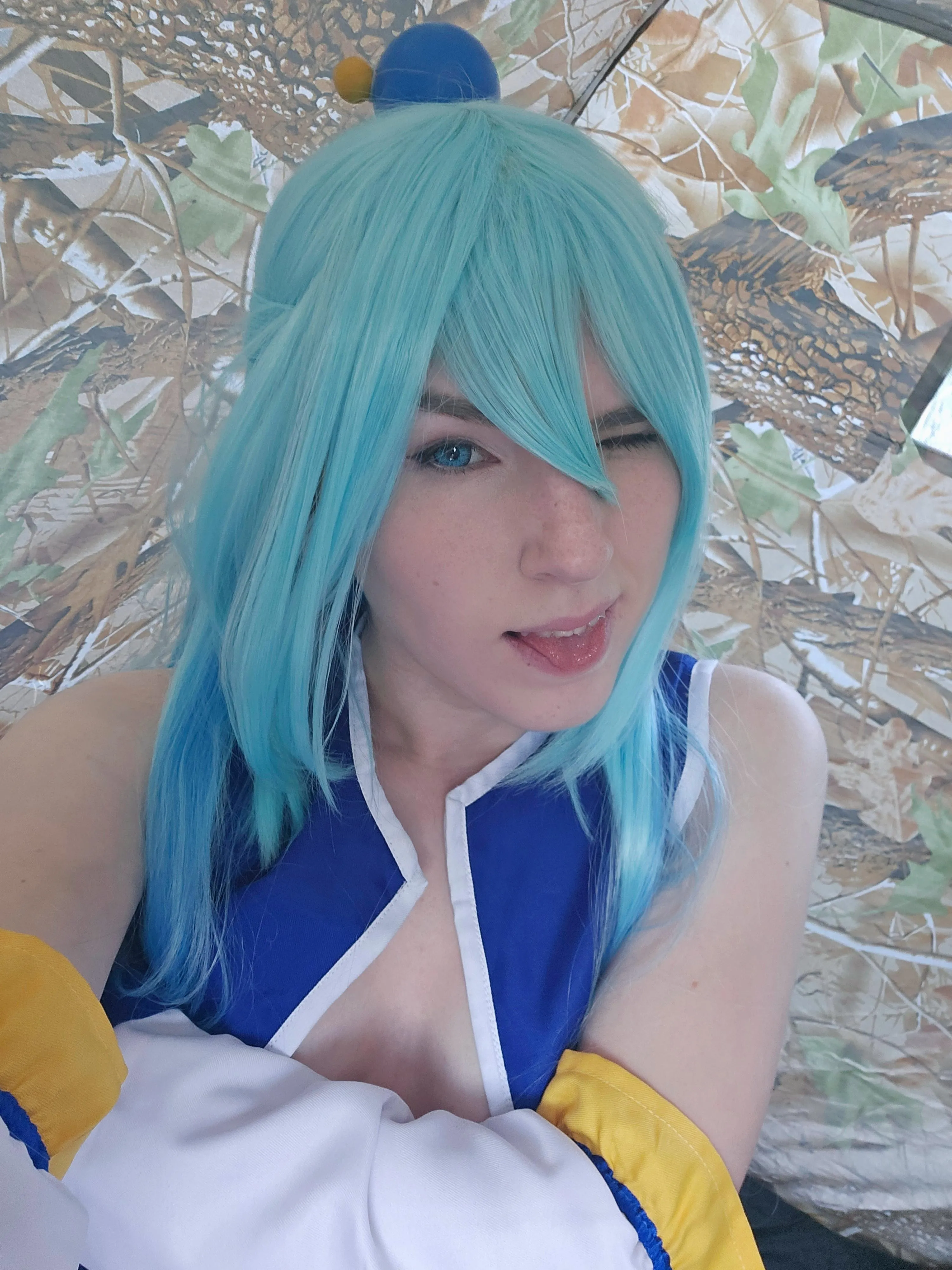 Aqua cosplay by KindnessKindi