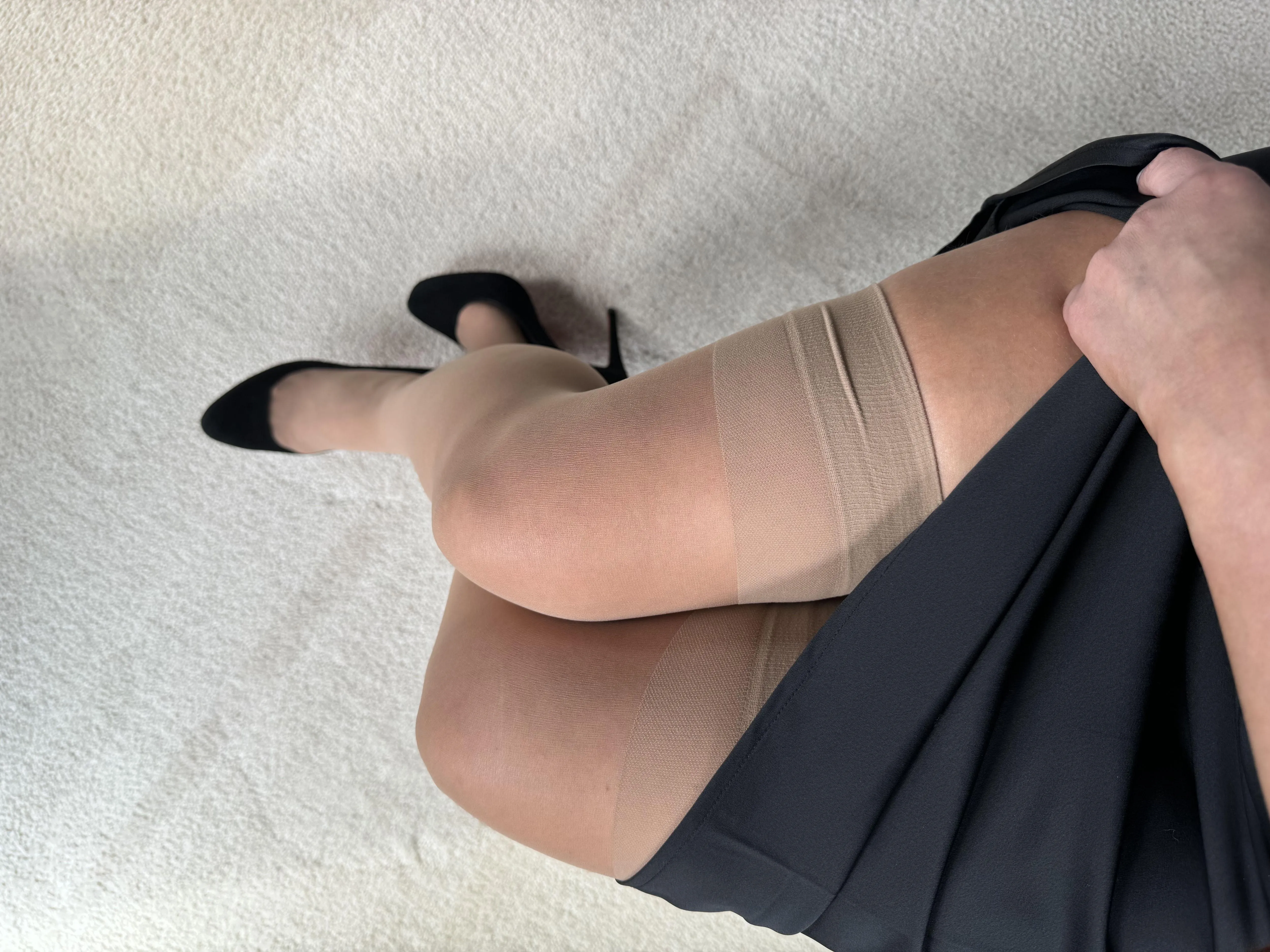 Care to lift my skirt today....