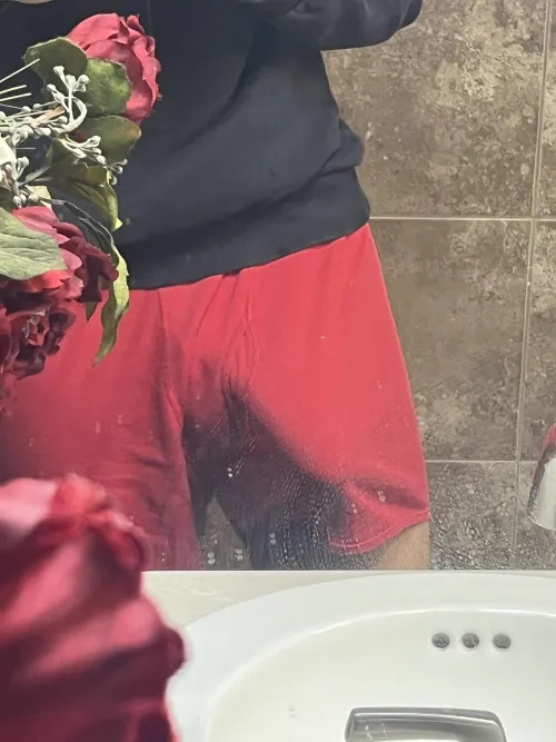 Felt so good to take my pants off