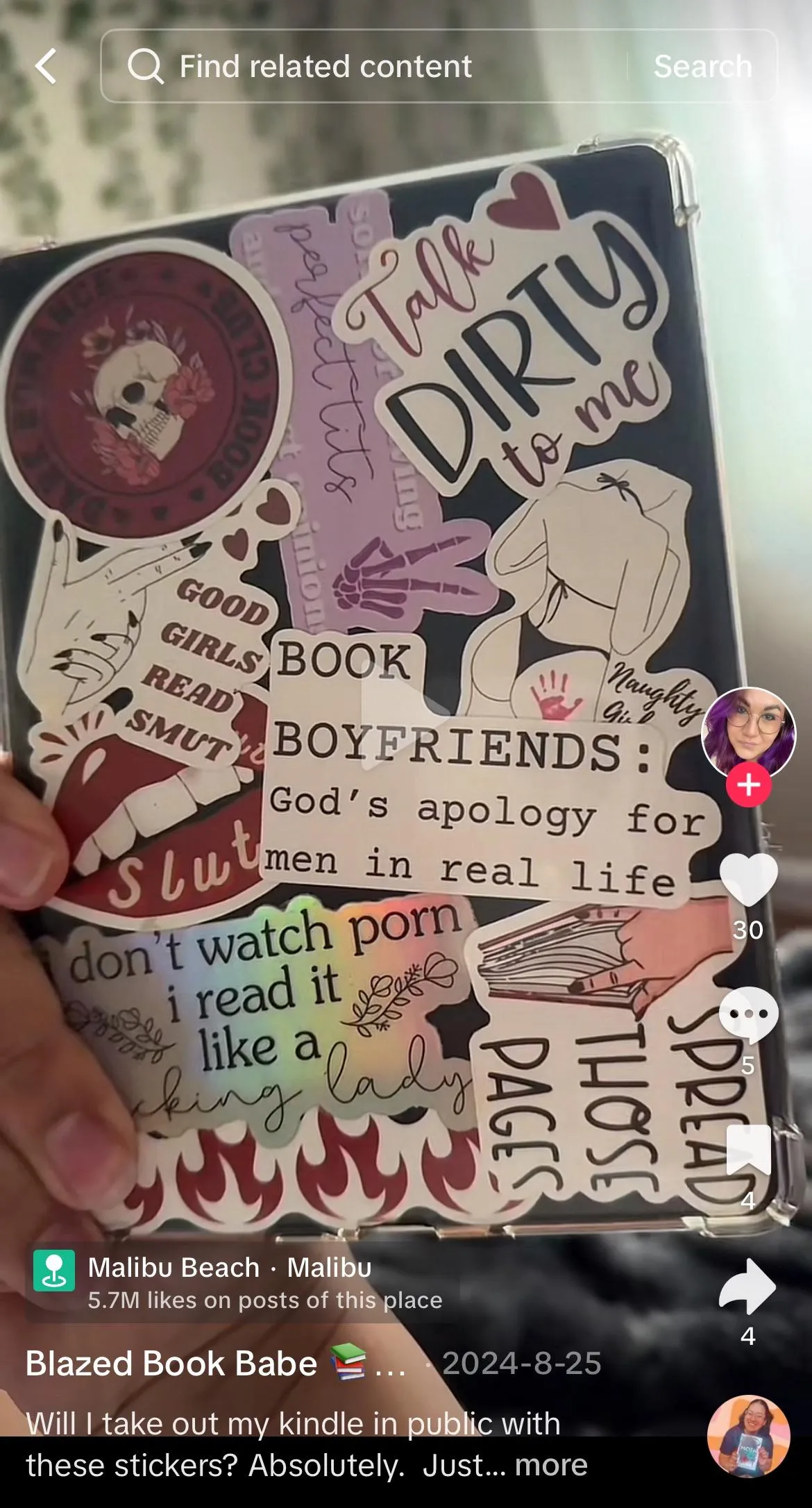 found marquis de sade’s kindle